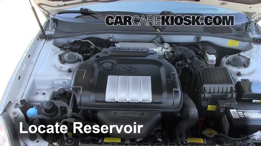 2004 Hyundai Sonata 2.4L 4 Cyl. Windshield Washer Fluid